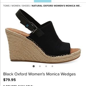Toms Espadrille Sandal Wedges